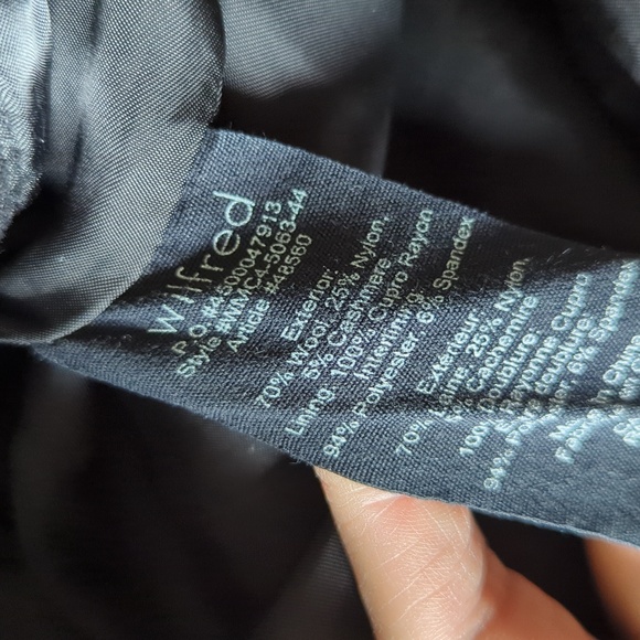 Wilfred Wool Cocoon Coat - Picture 4 of 4